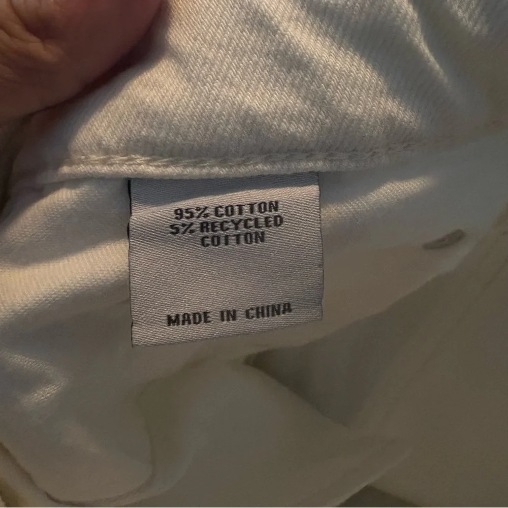 SONG OF STYLE Deanna Jean Retails 
$215 White Chalk Wide-Leg Pants Size 27 - Picture 10 of 14